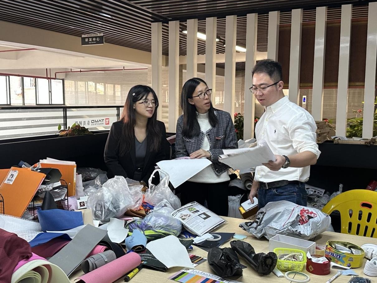 外国语学院开展访企拓岗活动，师生走访泰茂实业（香港）促就业与资源分享